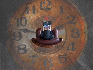 Photo Time management calendar